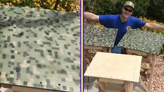 How To Paint Camouflage (Digital Camouflage Pattern)