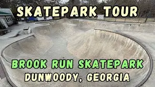 Скейтпарк Brook Run &mdash; Данвуди, Джорджия | Тур по скейтпарку