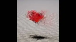 Chaotic moving particles