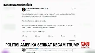 Politisi Amerika Serikat Kecam Aksi Trump Serang Venezuela