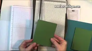 How to Cut Card Stock to Create a Basic Card