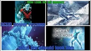 DCUO DAY BREAK!! New look!!! Power Revamp Ice Graphics and Animation. What it should look like