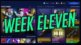 Destiny 2: Week 11 Challenges and Eververse | Season of the Lost