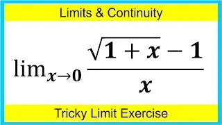 Algebra Tricky Limit Question #maths #exam #study #math