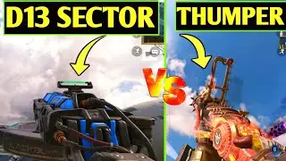 D13 Sector Vs Legendary Thumper Codm Gameplay | D13 Sector Vs Thumper Cod Mobile | D13 Sector Codm