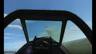 Il2 vr gameplay P51 online