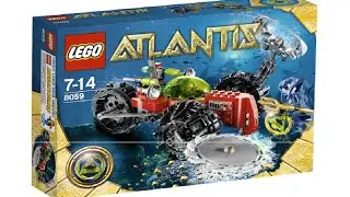 레고 8059 아틀란티스 해저탐사선 조립 리뷰 LEGO 8059 Atlantis Seabed Scavenger Build Review