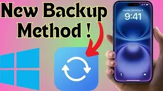 How to Backup iPhone to PC  Backup with New Apple devices app on Windows