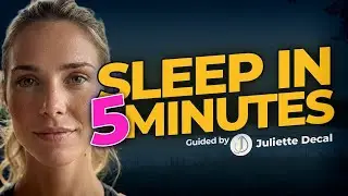 Deep Sleep in 5 Minutes: Riverside Garden Visualization (Guided by Juliette)