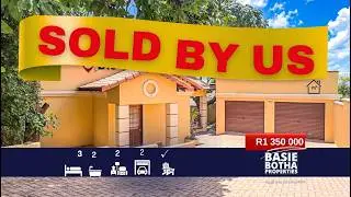 3 Bedrooms 2 Bathrooms double garage freestanding in complex