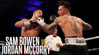 SAM BOWEN V JORDAN McCORRY (FULL FIGHT) | BRUTAL BRITISH SUPER FEATHERWEIGHT CHAMPIONSHIP CONTEST