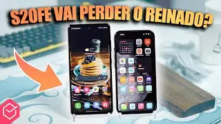 GALAXY S20 FE vs. iPhone 13 // faz sentido pagar 2.5X MAIS em um iPHONE?