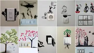 Switchboard Painting Ideas|Switchboard Painting Design|Wall Painting Ideas#DifferentDesigns