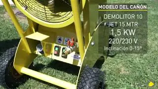 WLP Demolitor 10 - Ca&ntilde;on para nebulizaci&oacute;n y saneamiento ambiental