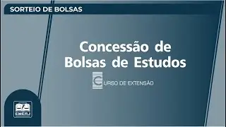 SORTEIO DE BOLSAS - CURSO DE EXTENS&Atilde;O EM DIREITO NOTARIAL E REGISTRAL