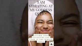 Daily Self Love affirmation ❤️ #mirrorwork #selfcare #goddessenergy #goddess #goddessqueen #loa #luv