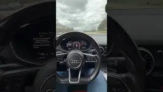 Audi TTS 0-60 BRUTAL acceleration w/Launch Control