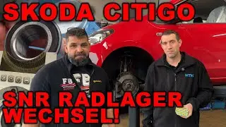 Škoda Citigo – Radlager vorne erneuert | Umpressen direkt am Fahrzeug - Hinweise / Anleitung