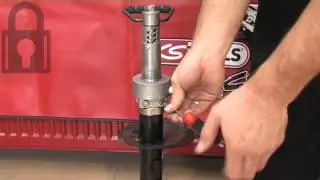 Anwendungsvideo Stoßdämpfer-Montagehilfe KS Tools 150.9495