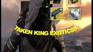 Destiny The Taken King Exotics REVEALED!!!