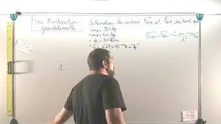 Application: Vecteur force de gravitation
