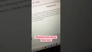 Best Free Rewrite Paragraph Tool | AI Paraphrasing Tool for Unique Content