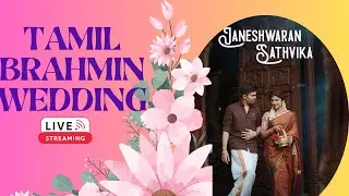 🌺 Watch Live: London Tamil Brahmin Wedding
