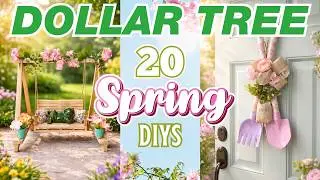 20 Gorgeous Spring Dollar Tree DIYs That Look Expensive