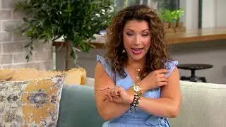 Gossip Watch Set of 3 Tri-Color Watches, Stainless Steel on QVC