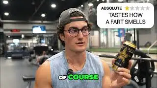 Rockstar Energy Drink: Gym Workout Boost or Stomach Disaster? #shorts