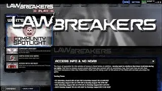 LawBreakers Alpha