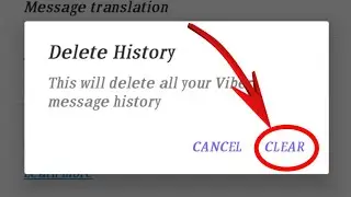 How to Delete Viber Messages One Click