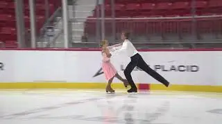 Finley YOUNG / Daniel DOSTATNI | Ice Dance | Juvenile Willow Waltz | 2023 Lake Placid