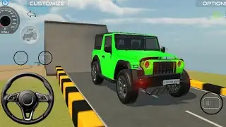 🔴Drive Thar and Circle challenge From Dumper in Game #gaming #thar #challenge 