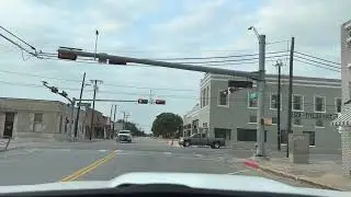 Morning drive into Henrietta Texas