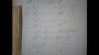 Balancing redox equation part 1 || neutral medium