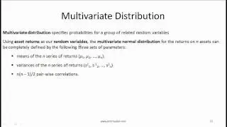 CFA Level I Continuous Probability Distributions Video Lecture by Mr. Arif Irfanullah Part 2