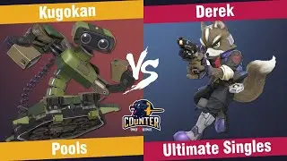 Derek's Invitational Pools - Kugokan (R.O.B.) Vs Derek (Fox) Smash Ultimate Singles