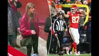 Taylor Swift arrives at Travis Kelce&rsquo;s Kansas City Chiefs game on Christmas Day