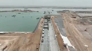 مشاريع ميناء الفاو الكبير : حياة جديدة  بالبر والبحر