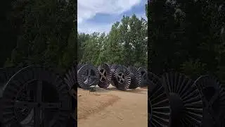 Corrugated cable drum. #spool #bobbin #reels
