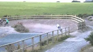 Ben Keegan sending the first straight brakeless