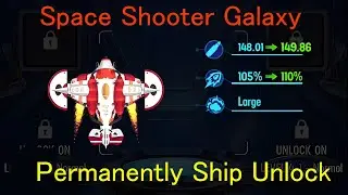 🔥 Space Shooter 2025 free gift code ship How to permanently 🔓 ships no root no mod by game guardian 