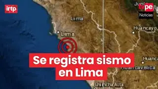 Sismo en Lima: se registra movimiento telúrico de magnitud 4.8 en Cañete