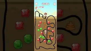Pull the Gold Level 62 #shorts: A short video showcasing the solution to Level #gaming