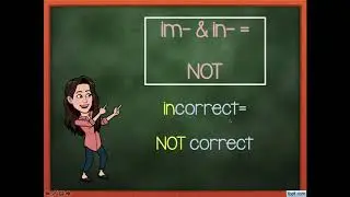 Prefixes Im and In