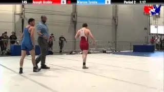 Joseph Grable vs. Marcos Torres at 2013 West Jr. Freestyle Regional