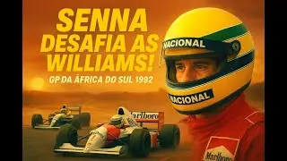 [94] SENNA! GP da Africa do Sul 1992 Corrida Completa!