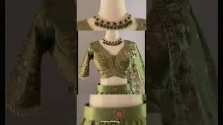 latest beautiful bridal lehenga blouse designs!! #shorts #trending #trend #ytshorts #youtubeshorts