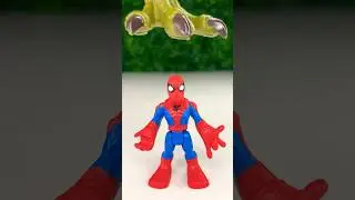 T Rex Crushes Spiderman! #dinosaurs